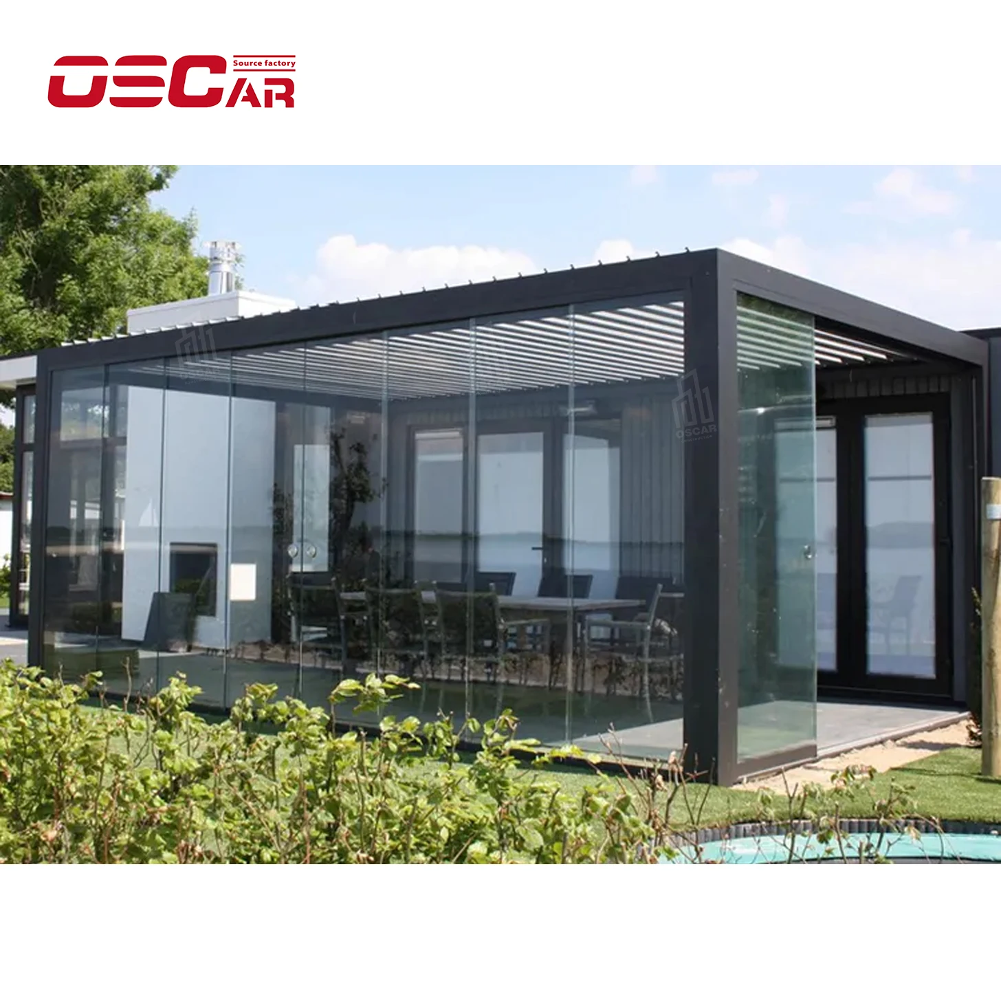 

Fengxin Motorized aluminum pergola Outdoor pergola with sides Pergola roof