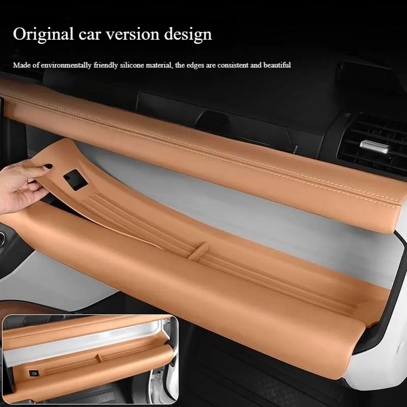 

LHD Co-pilot Center Console Instrument Passenger Silicone Storage Anti-slip Pad For Land Rover Defender 90 110 130 2020-2025