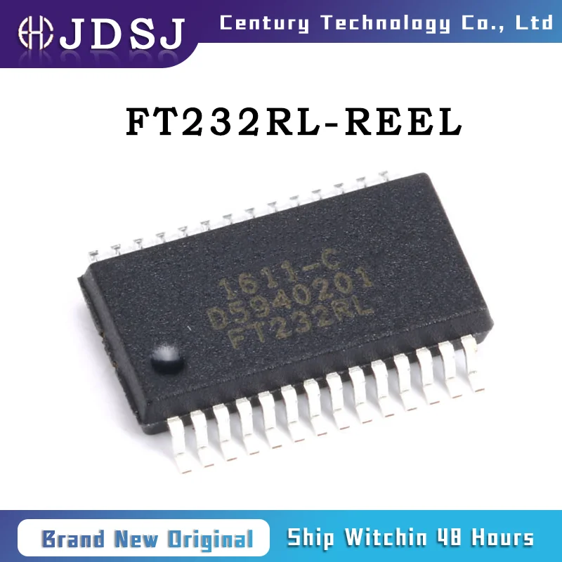 1PCS/10PCS/50PCS/100PCS FT232RL-REEL IC USB FS SERIAL UART 28-SSOP Brand New Original IC Chip