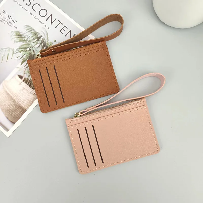 New Woman Fashion Ladies Bank Card Holder Coin Purses Designer Women Purse Zipper Design Men Wallet Mini Purse Unisex Bags C020