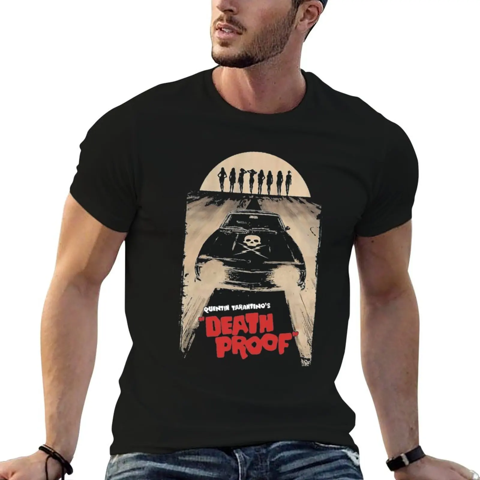 

Death Proof T-Shirt t shirt men 100% cotton luxury brand t shirts for man graphic tees T-Shirt