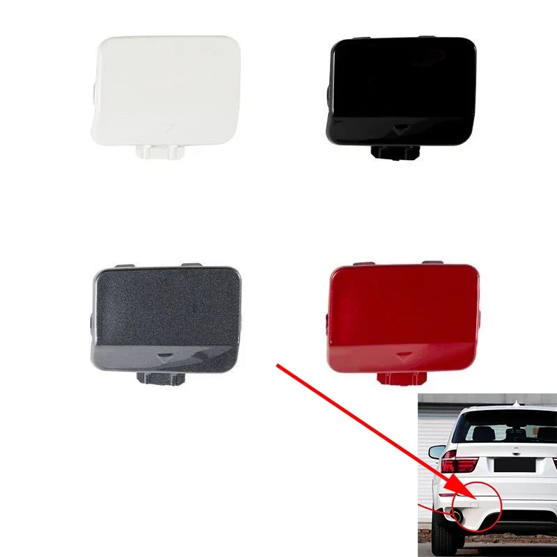 

Auto Left or Right Rear Bumper Tow Towing Cap Eye Cover For BMW X5 E70 LCI 2011 2012 2013 51127271815 51127271816
