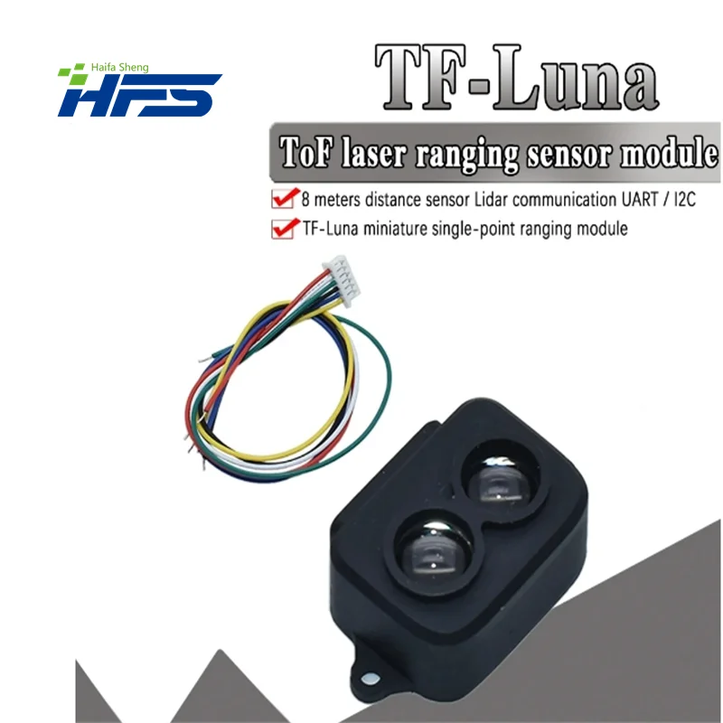 

TFmini-S / TFmini Plus / TF-luna/ TF02-Pro Laser Lidar Range Finder Sensor TOF Module Single Point Micro Ranging