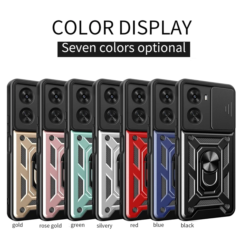 화웨이 노바 12S 12i 11 Pro 11i 노바 10 SE용 아머 케이스, 링 마그네틱 홀더가 있는 렌즈 보호 커버