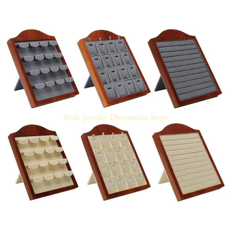 

D46E Earring Rings Holder Jewelry Display Stand Handmade Jewelry Display Holder