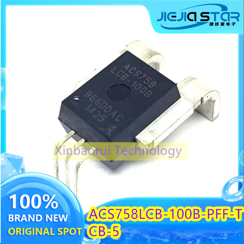 (1/5pieces) ACS758LCB-100B-PFF-T ACS758LCB-100B CB-5 Hall current sensor 100% new original electronics