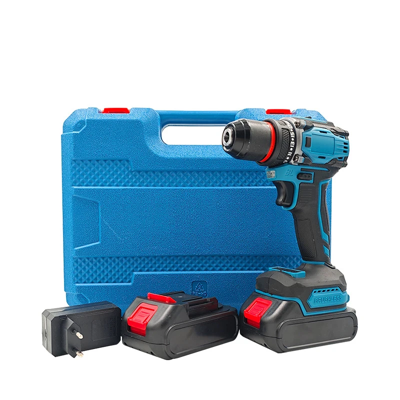 

Rechargeable Lithium-Ion Cordless El-ectric Screwdriver Set, Brushless, Direct From M-anufacturer, Power T-Ools
