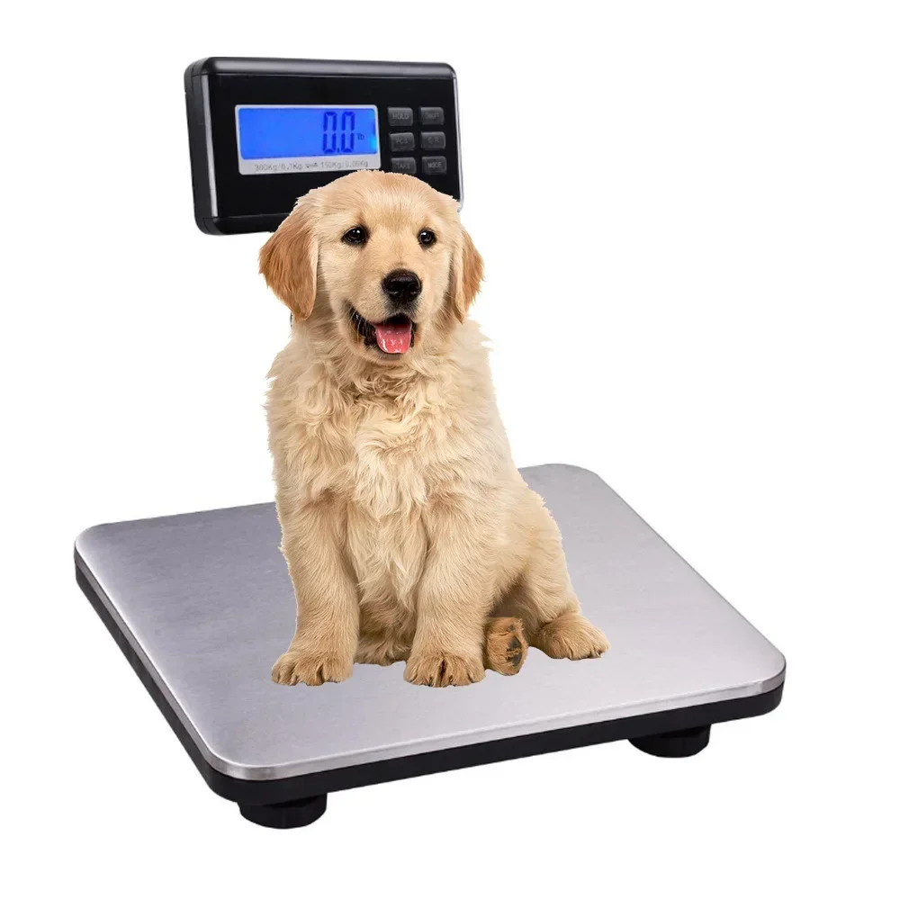 200kg Stainless Steel Portable Multifunctional Digital Countertop Scale For Luggage, Express Packages And Pets