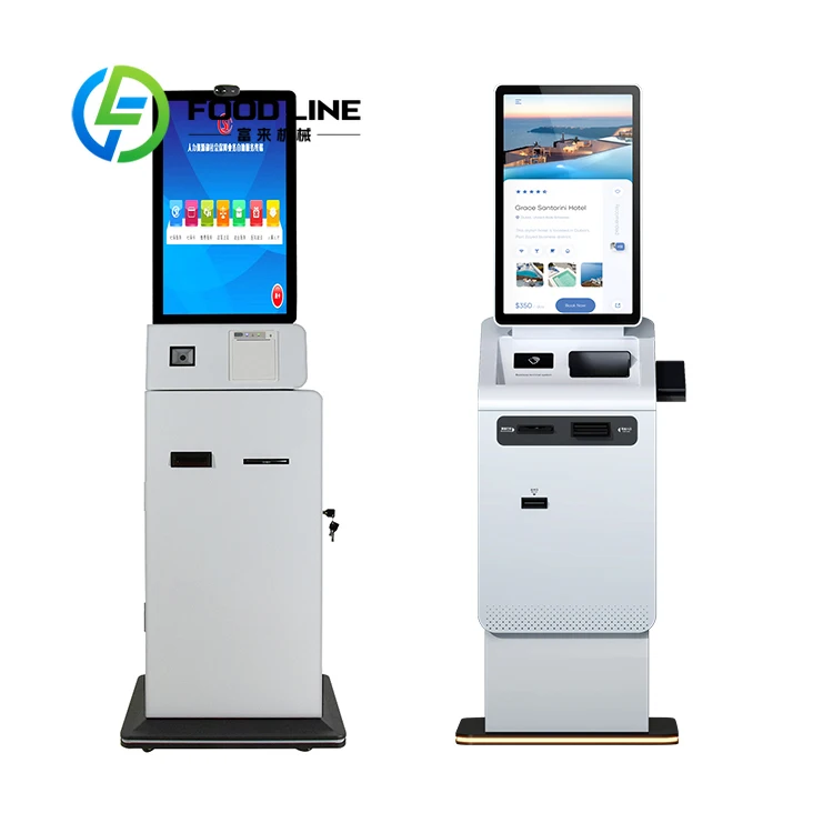 

Customize Self Service Queue Paiement Cheque Reader Deposit Kiosk Automatic Cash Bill Payment Machine Currency Exchange Machine