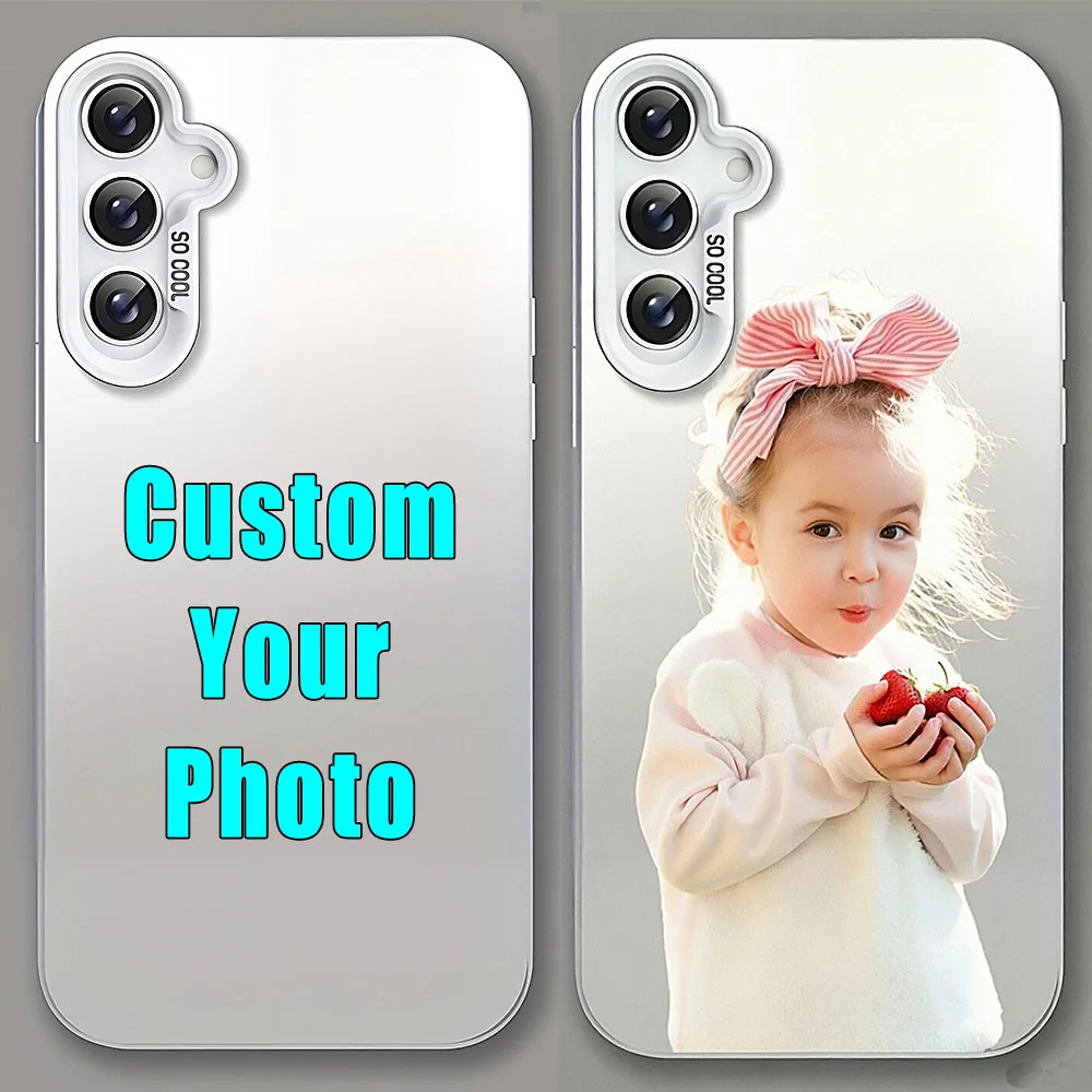 Individuelles Etui für Samsung Galaxy S20 FE S21 S22 S23 S24 S25 Plus Ultra 5G - Gestalten Sie Ihre Fotos als Cover - Ein Geschenk für die Familie