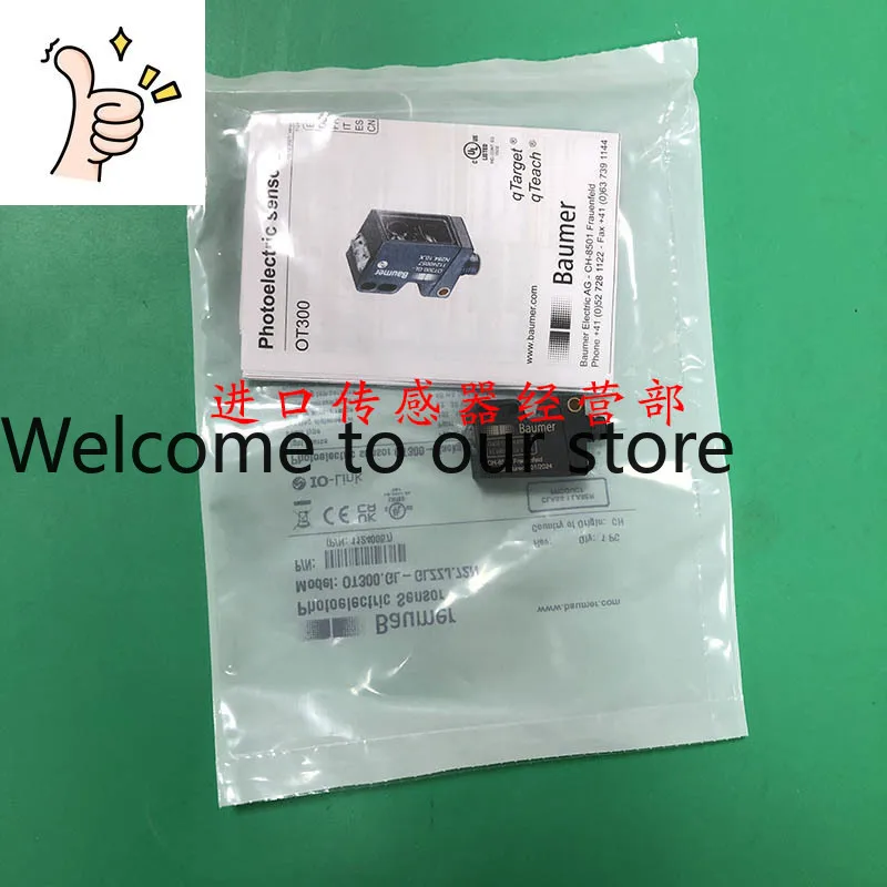 

Baumer Photoelectric Switch OT300.GL11240057 Photoelectric Sensor Original Genuine Fake One Penalty Ten