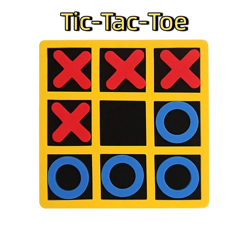 

Набор для игры в крестики-нолики из мягкого пенопласта EVA - портативная настольная игра для детей и всей семьи, для игры в помещении и на улице