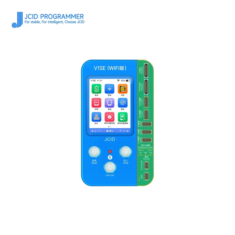 JC JCID V1SE Photosensitive Programmer Original Color Battery Dot Matrix Restoration Read Write Repair For iPhone X-15PM Tools