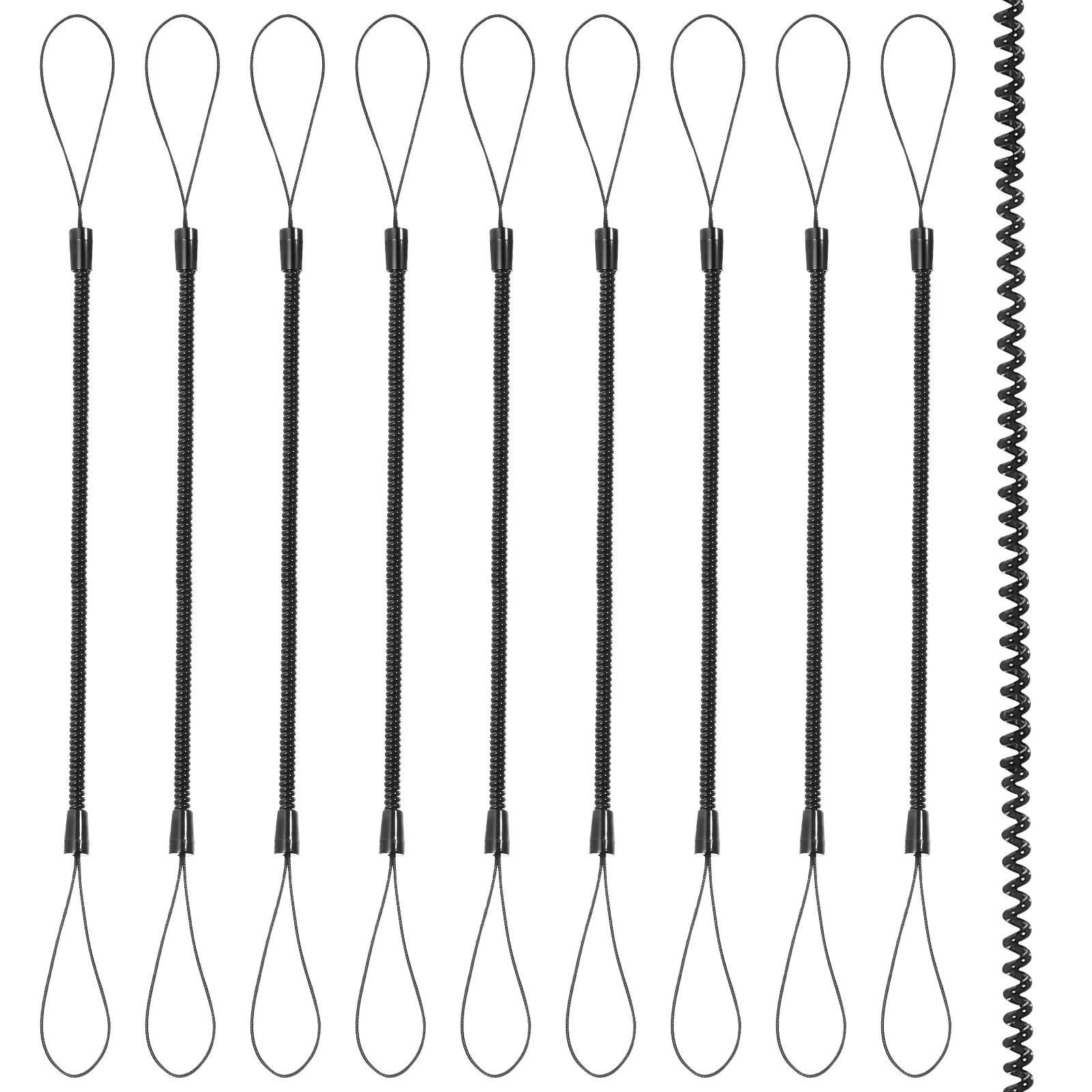 Elastic Lanyard for Stylus Pen 8 Pack Retractable Spring Rope Anti Lost Tether Cord Pen Holder Hanging Strap