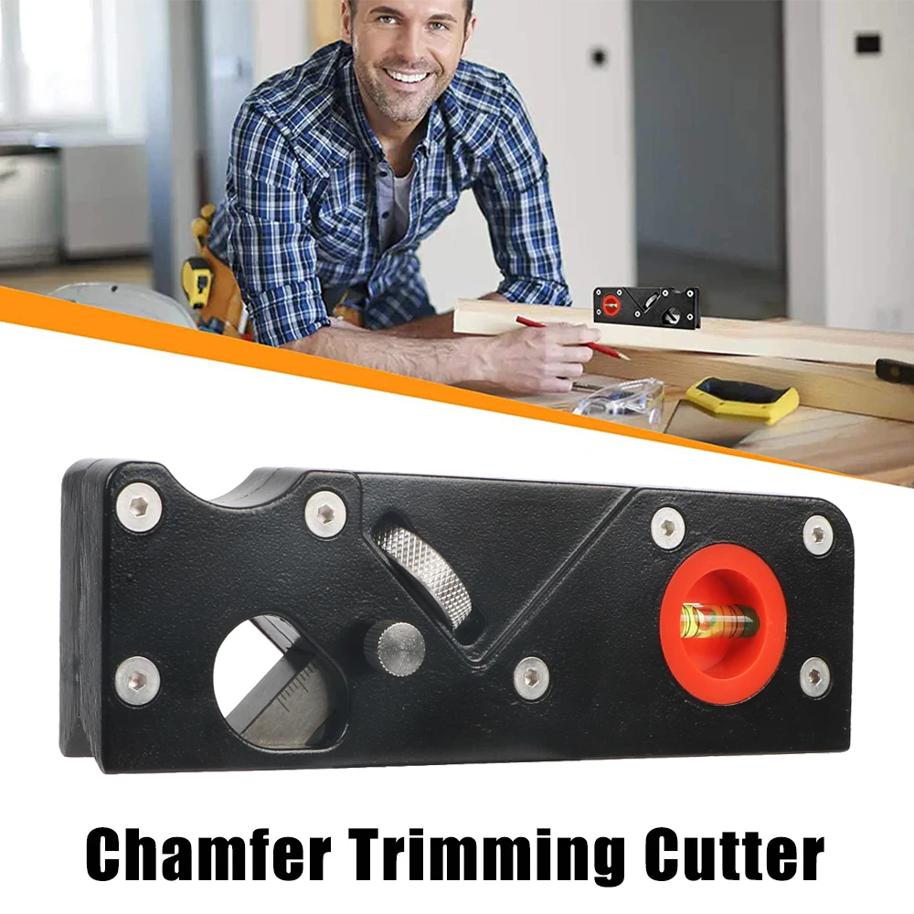 

Radian Corner Plane Trimming 45° Woodworking Board Planer Tool Chamfer Plane for Quick Edge Planing Chamfer Trimming Cutter