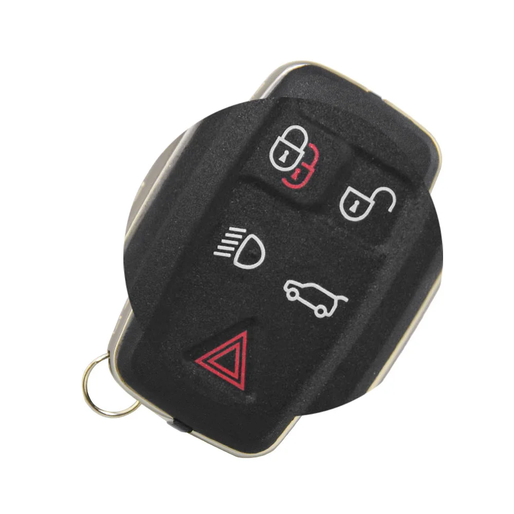 Para Land Rover Discovery 4 Sport Freelander carcasa para llave de coche mando a distancia inteligente funda para llave 5 botones accesorios de entrada sin llave