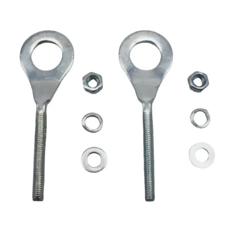 2Pcs Motorcycle Chain Tensioner Adjuster Iron Puller For Mini Bike 50cc-125cc CRF50 XR70 ATV Motorcycle Parts Accessories
