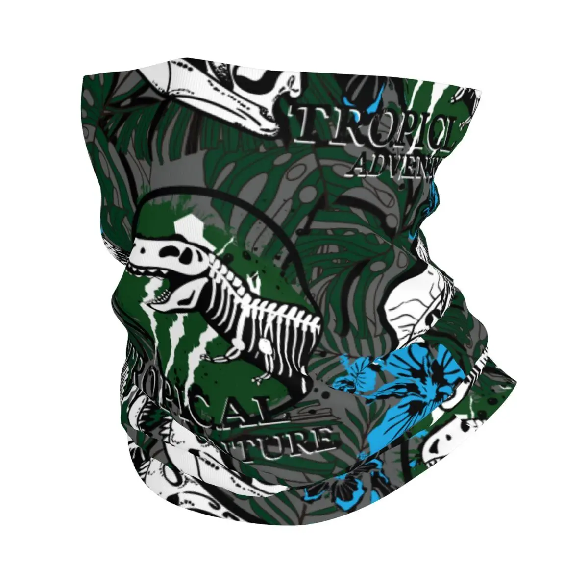 Dinosaurs Bandana Neck Cover Wrap Scarf Balaclava Cycling Unisex Adult Breathable