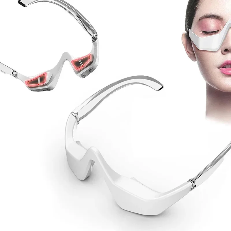 

Eye Massager Red Light Therapy Anti-Aging Eyes Fatigue Relief Relaxation Relieve Dark Circles Hot Compress Eye Care Massage