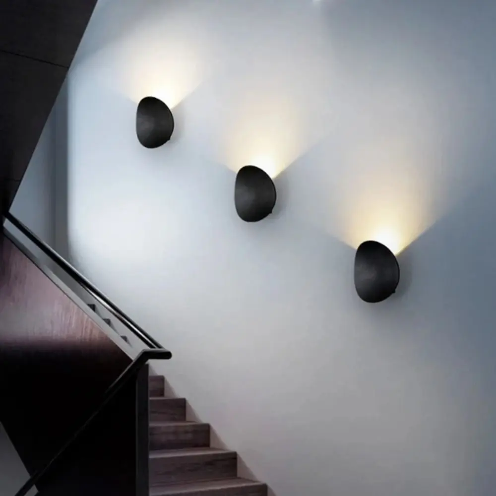 Simple Round LED Wall Lamp Indoor Outdoor Decorative Lighting Modern Wall Lamp Minimalist Design LED Lighting Creative Wall Lamp
