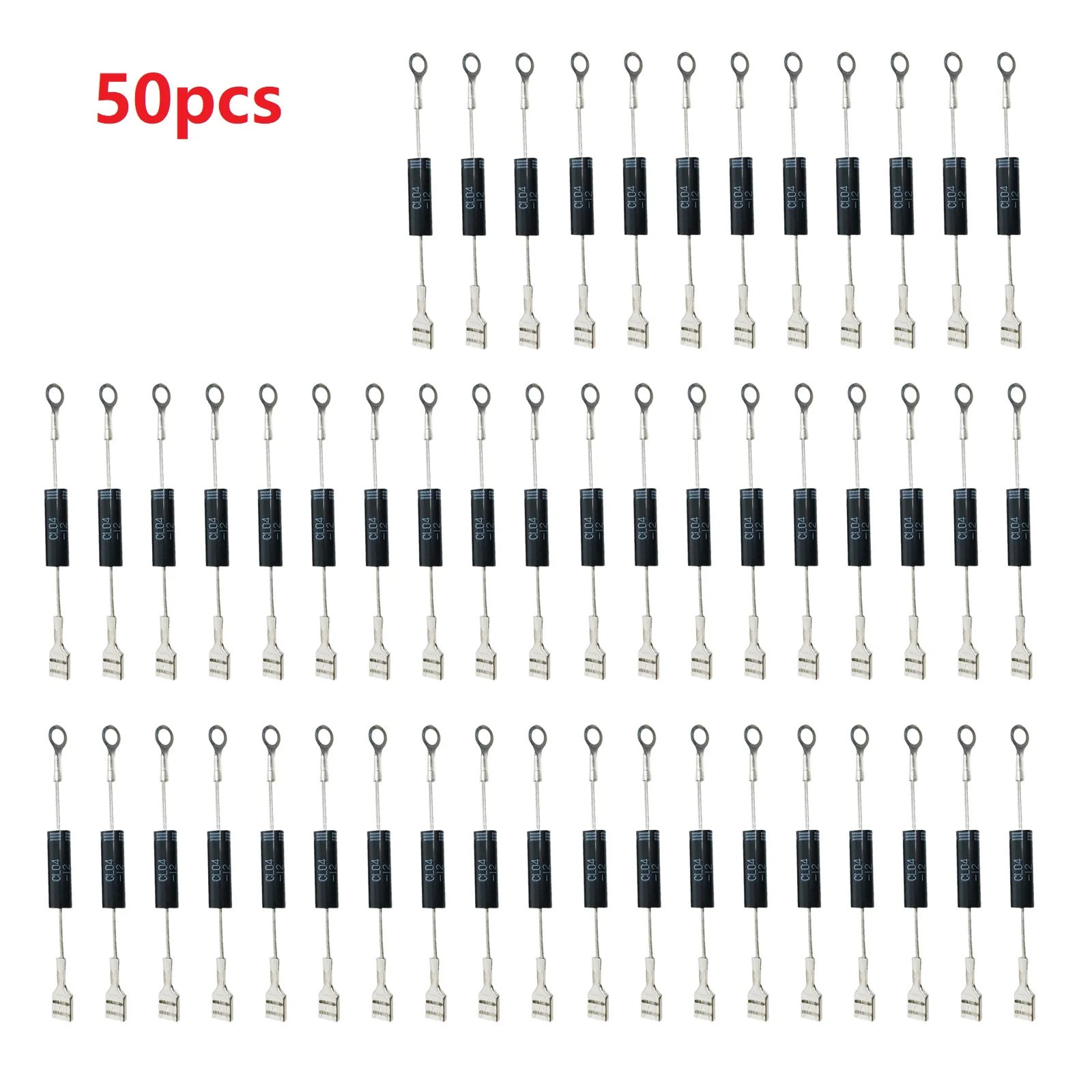 10pcs CL04-12 Unidirectional High Voltage Microwave Diode 12KV 350MA Replacement Repair Part For General Microwave Oven
