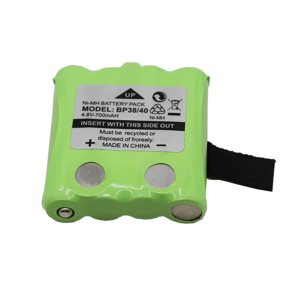4.8 فولت 700 مللي أمبير ni-mh بطارية ل Uniden راديو BP-38 BP-40 BT-1013 لموتورولا TLKR T4 T6 T8 اللاسلكي استبدال اللعب البطارية #3