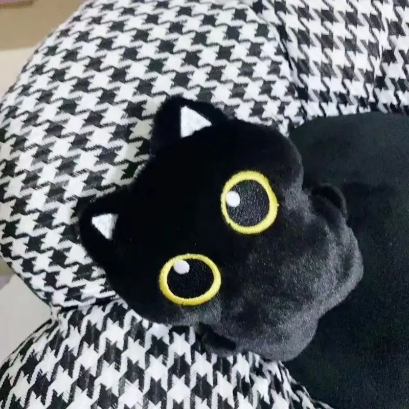 かわいい漫画の黒猫キーホルダー インス 韓国スタイルの荷物ペンダント 男の子と女の子への誕生日プレゼント