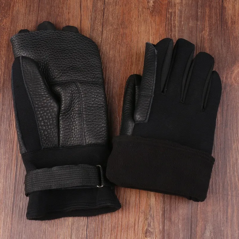 Rappelling Gloves Non Slip Abrasion Resistant for Outdoor Mountaineering Rock Climbing Speed Descending Training Activities