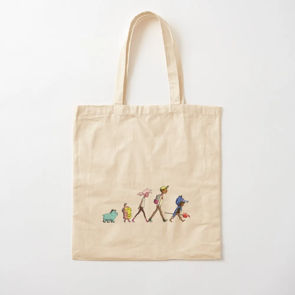 Wolf, Benson, Kipo, Dave, Benson - Kipo And The Age Of Wonderbeasts Tote Bag canvas shopping bag Canvas Tote Bag