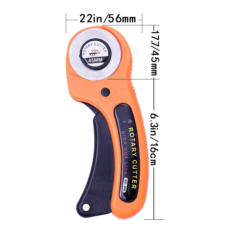 Rotary Cutter For Fabric Card Paper Sewing Quilting Roller Cutting Knife Tailor Scissors Dress Leather Clothes Making DIY Tool