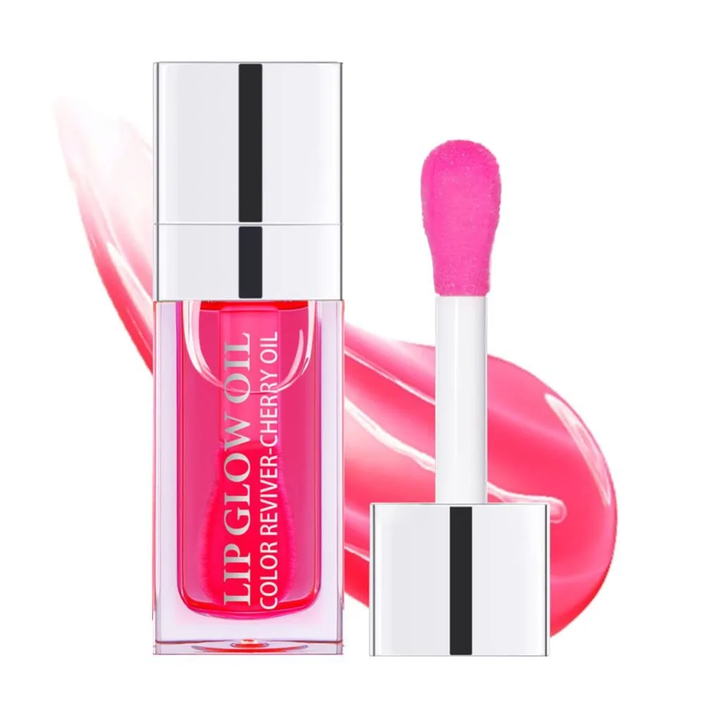 Lasting Jelly Lip Gloss Palette Non-Sticky Cup Water Gloss Glass Mirror Lip Glaze Colorful Toned Lip Frozen Plate Girls