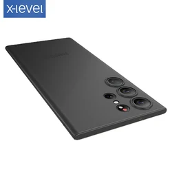 X-level Ultra-thin Cases For Samsung Galaxy S24 S23 Ultra Slim Matte Transparent Pp Back Cover For Galaxy S24 Plus Case