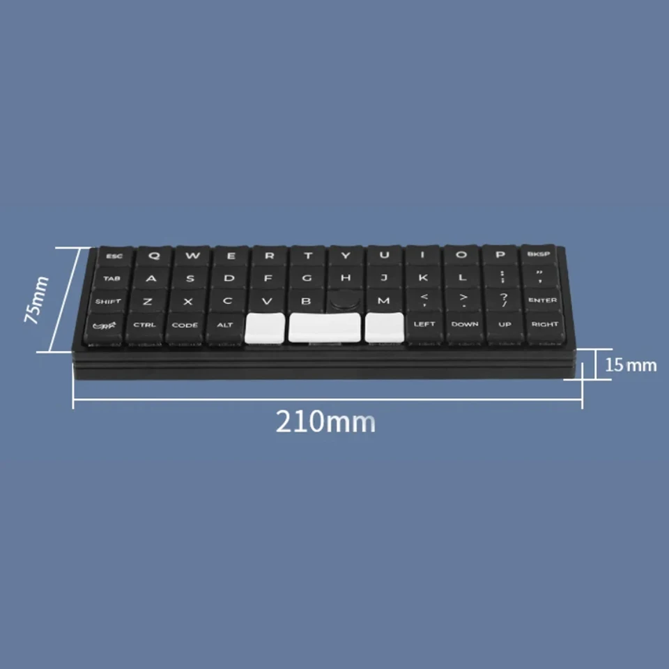 Chosfox Geonix48V ロープロファイルキーボードポータブルメカニカル