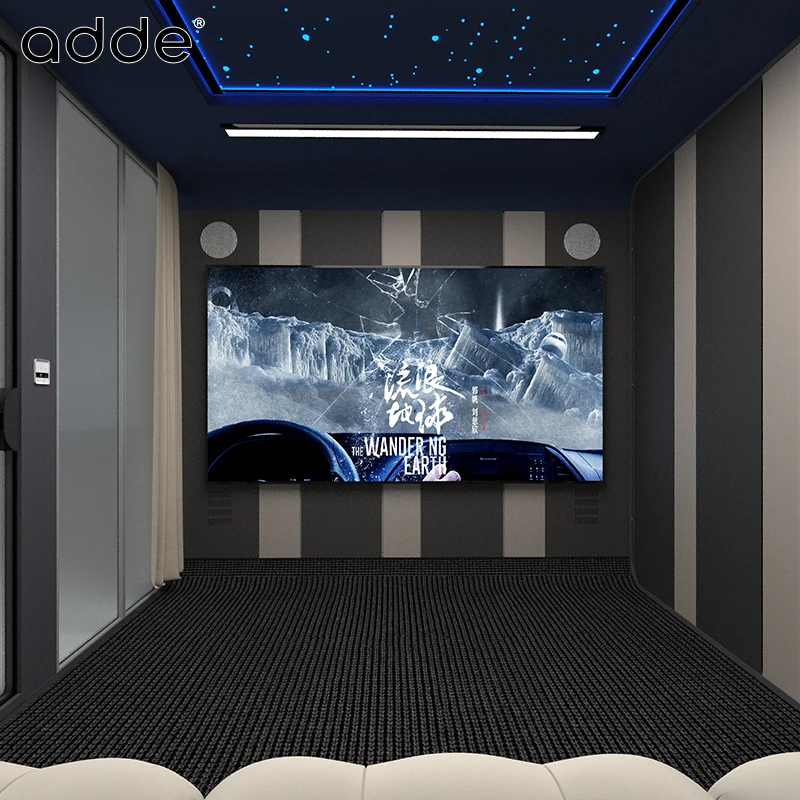 Bilik Akustik Audio-visual Cerdas untuk Dalam dan Luar Ruangan, Kedap Suara, Kabin Film, Modular, Booth Video Kedap Suara