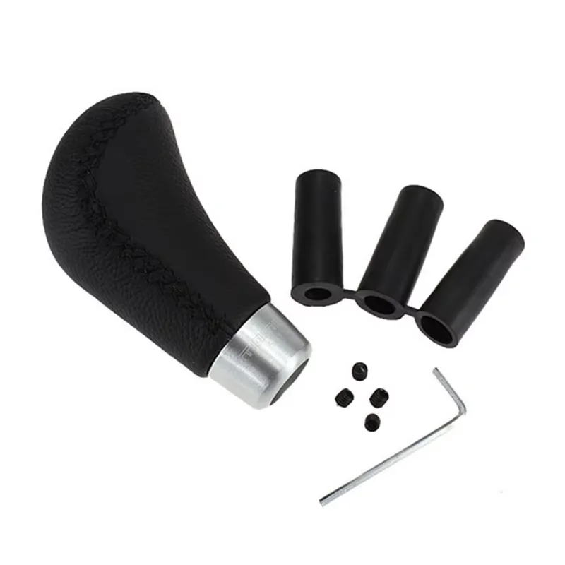 

Universal Car Gear Shift Knob for TOYOTA for Renault for Citroen Leather Manual GearShifter Stick Lever Pen POMO AT MT ARM MOMO