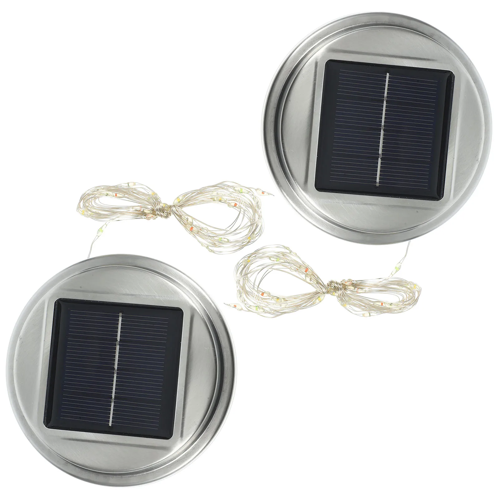 

2Pcs Solar Jug Lid Replacement Tops Solar Light Replacement Parts for Outdoor Garden Patio Lanterns Long Lasting