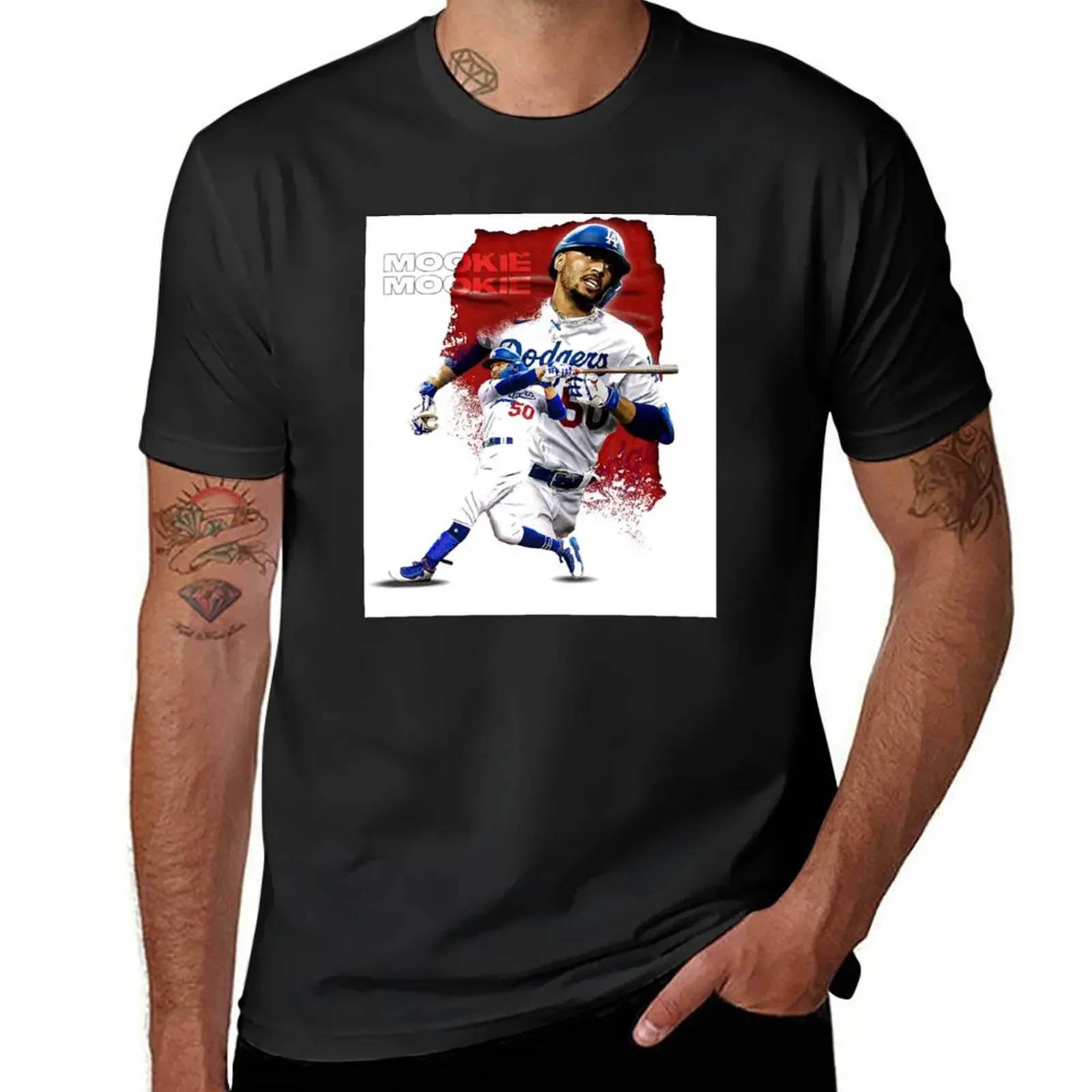 Mookie Betts T-Shirt cotton graphic tees graphics anime t shirts for men