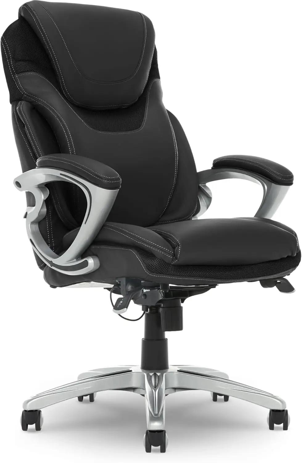 

Executive Office Chair, Ergonomic Computer DeskChair with Patented AIR Lumbar Technology, Comfortable Layered Body Pillows