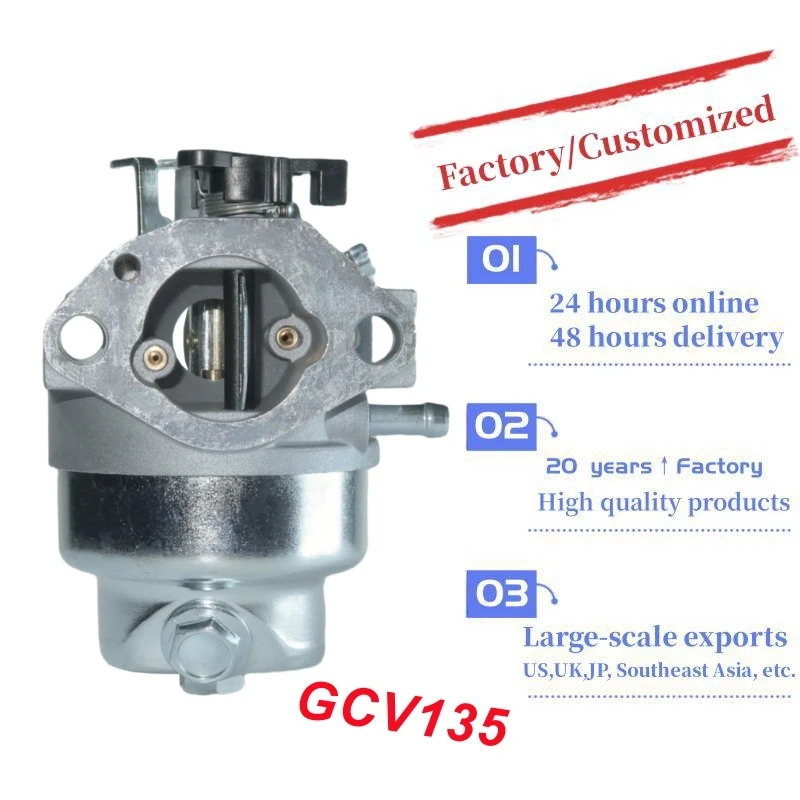 GCV160 Mower Carburetor Set for Honda GCV135 GCV190  GC135 Gc160 HRB216 HRS216 HRR216 HRT216 HRZ216 Engine