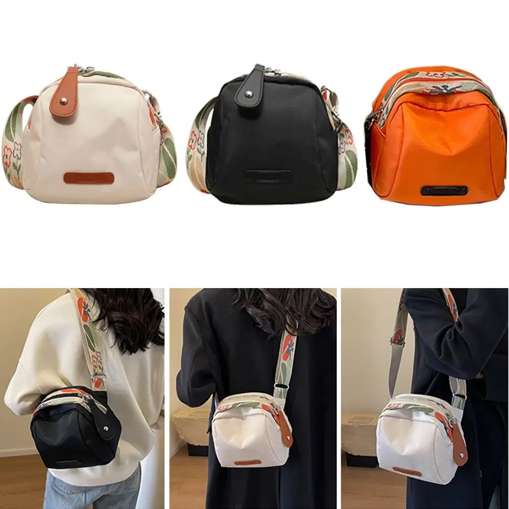 

Casual Waterproof Women's Crossbody Bag Wide Shoulder Strap Large Capacity Shell Bag Adjustable Portable Handbag Purse Outdoor