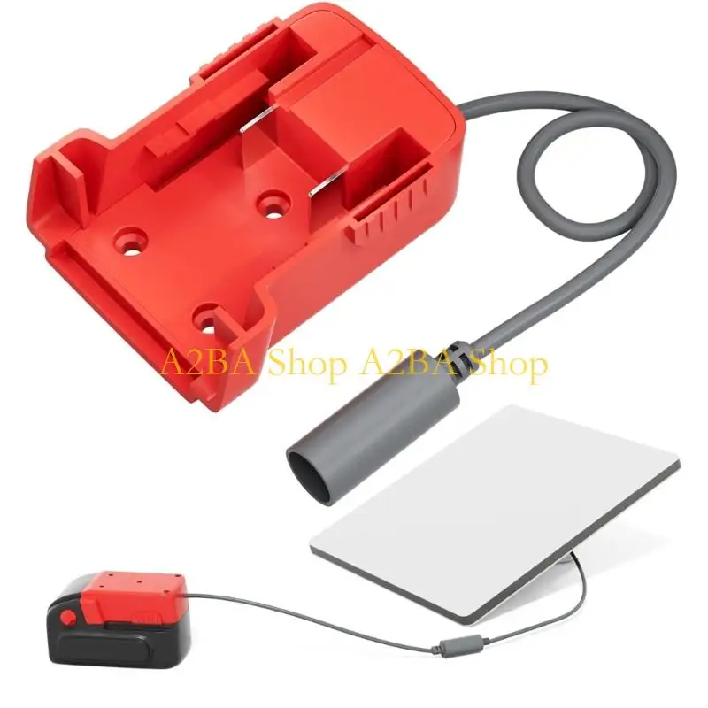 A2BA Efficient DC2.1 Charging Adapter Battery Adapter For Power Tool Battery Pack To Battery Packs 30cm Cable Length