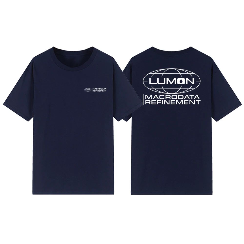 لومون ماكروداتا صقل قطع تي شيرت قطع البرنامج التلفزيوني قميص الرجال النساء قصيرة الأكمام تي شيرت Dieter Eagan قمم تي شيرت