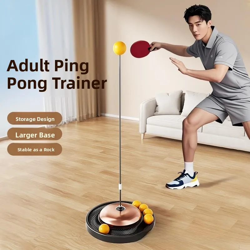 

Indoor Pong Trainer hine Single Player Return Practice Tool Home Fitn Equipment for Adults And Children