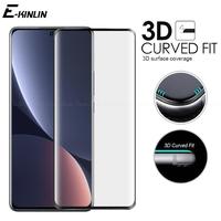 3D Curved Film Full Cover Tempered Glass Screen Protector Protective Glass For Xiaomi Mi 12 111 Note 10 2X 12S Pro Ultra Lite