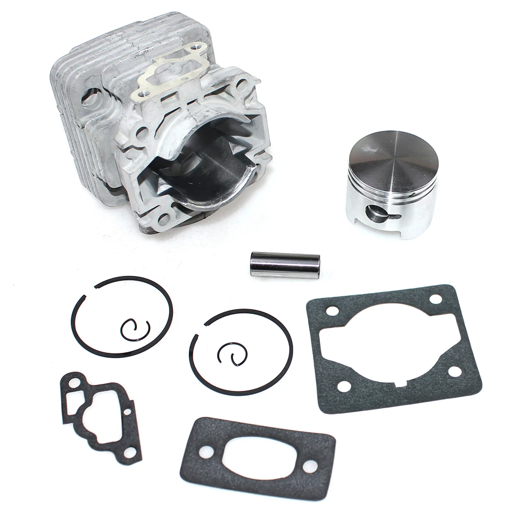 Kit de pistão do cilindro para Oleo-Mac, 453BP Ergo 753S 753T OS530 Ergo OS550 Ergo Efco 8530IC 8535 8535 Ergo 8550 Boss 8753BAV, 45mm