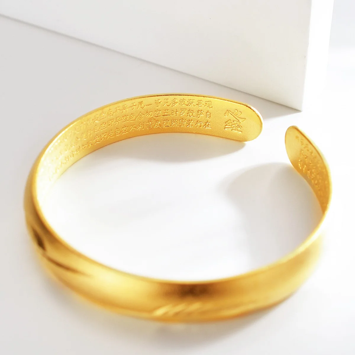 AU999 Gold Bracelet for Women 24K Pure Gold Inherited Ancient Frosted Personalized Leaf Opening Adjustment Bracelet