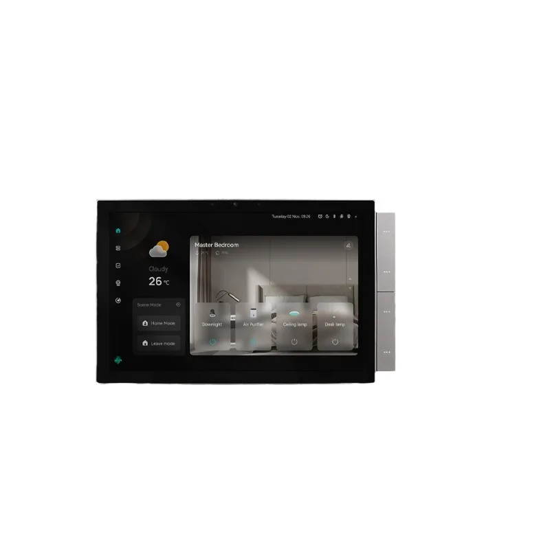 10-inch for Tuya smart central control screen zigbee gateway supports Wi-Fi, Android system supports multi-Chinese language