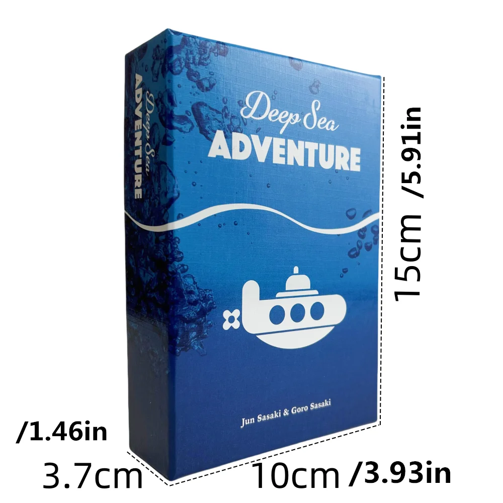 1pc Deep Sea Adventure Strategy Board Game Cards Playing Game Cards For Family Party