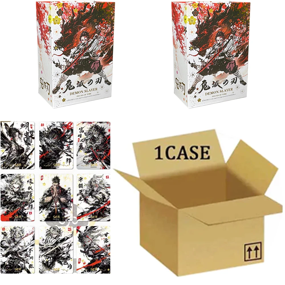 

Wholesale Demon Slayer Cards Case DQ Cultural Creativity Demon Slayer Pack Booster Box Anime Collection Card Board Games For