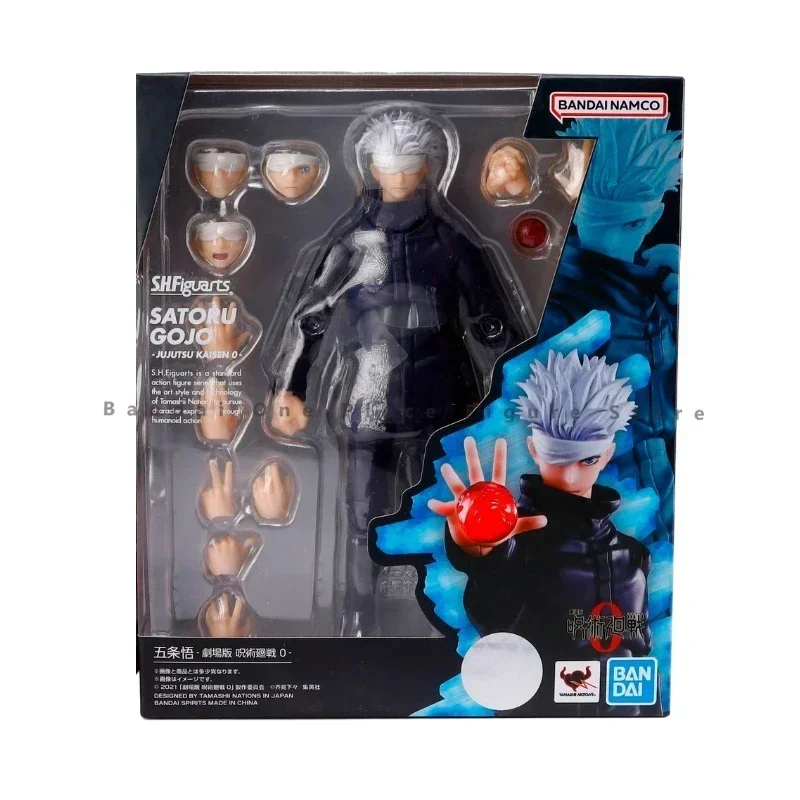 In Magazzino Originale SHF Bandai Jujutsu Kaisen Satoru Gojo Action Figures Animazione Giocattolo Regalo Collezionista Anime Modello Hobby Genuino